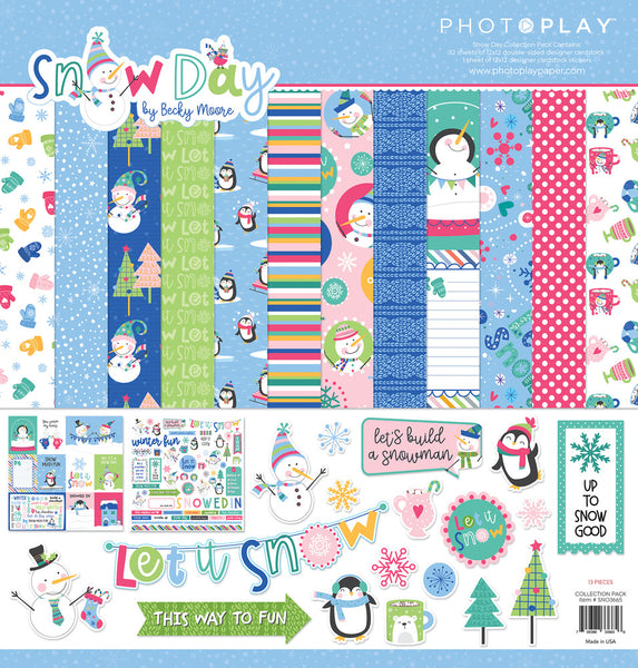 PhotoPlay Collection Pack 12"X12", Snow Day