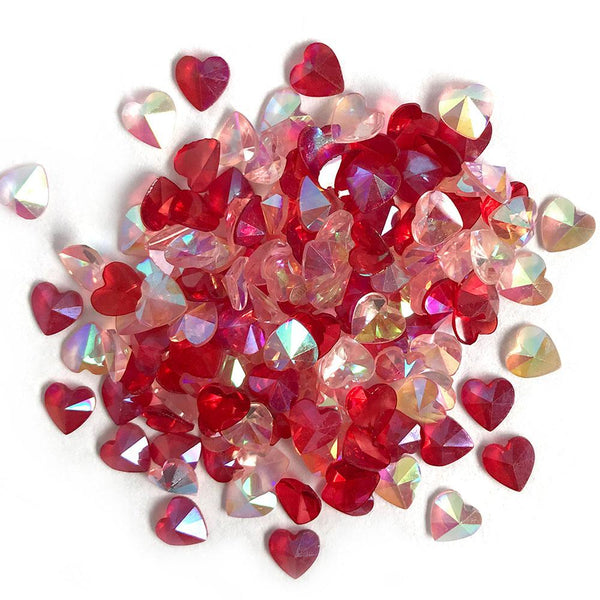 Buttons Galore & More, Sparkletz Embellishment, Love Hearts