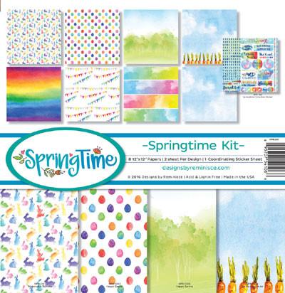 Reminisce Collection Kit 12"X12", Springtime