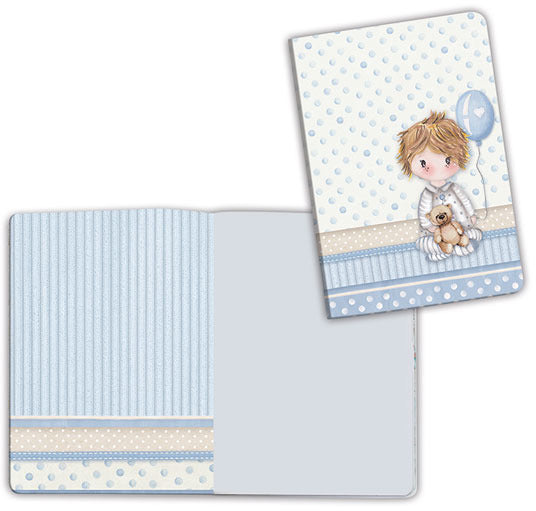 Stamperia, Notebook A6, Baby Boy Balloon