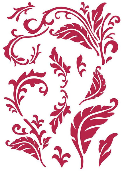 Stamperia, Stencil G, 8.27"X11.69", Baroque