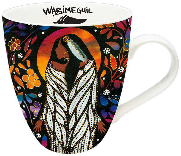 Canadian Art Prints, Indigenous Collection, Signature Mug, 18 oz., Sacred Space by Betty Albert