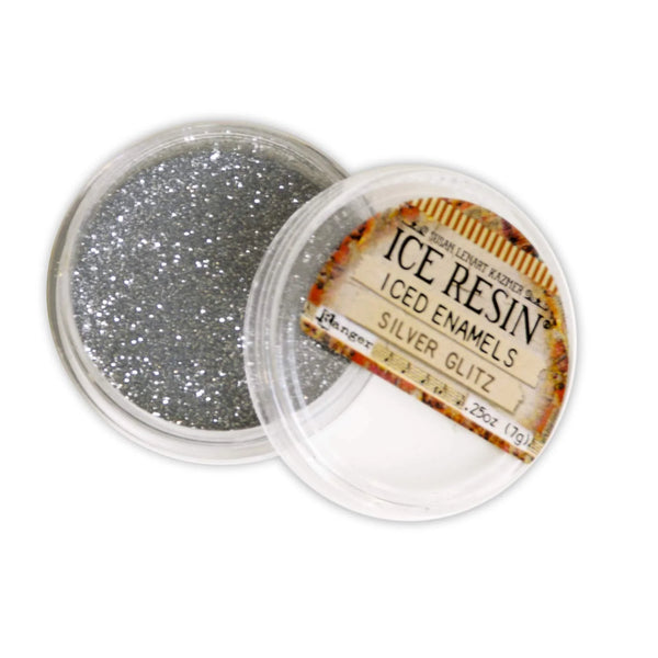 ICE Resin® Iced Enamels, Silver Glitz (7g)