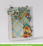 Lawn Cuts Custom Craft Stackables Dies, Outside In Stitched Scalloped Rectangle