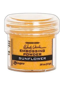 Ranger, Wendy Vecchi, Embossing Powder, Sunflower
