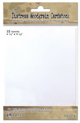 Tim Holtz Distress Cardstock 12 Sheets, 4.25"X5.5"