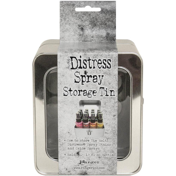 Tim Holtz Distress Oxide Spray Storage Tin, Holds 12 (TDA68068)