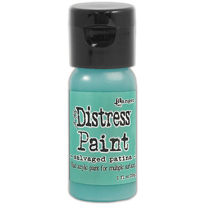 Tim Holtz Distress, Distress Flip Top Paint, Salvaged Paint (1 oz.)