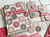 Taylored Expressions, Cling Stamp, Mini Strips - Donut Worry