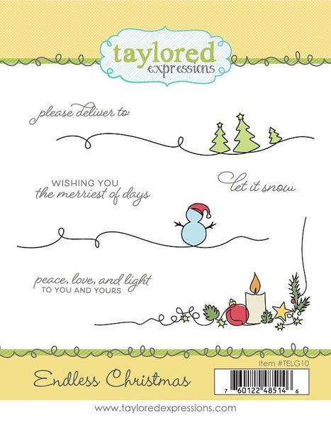 Taylored Expressions, Cling Stamp, Endless Christmas