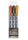 Tim Holtz Distress Crayon Pearl Set, Halloween Set #1