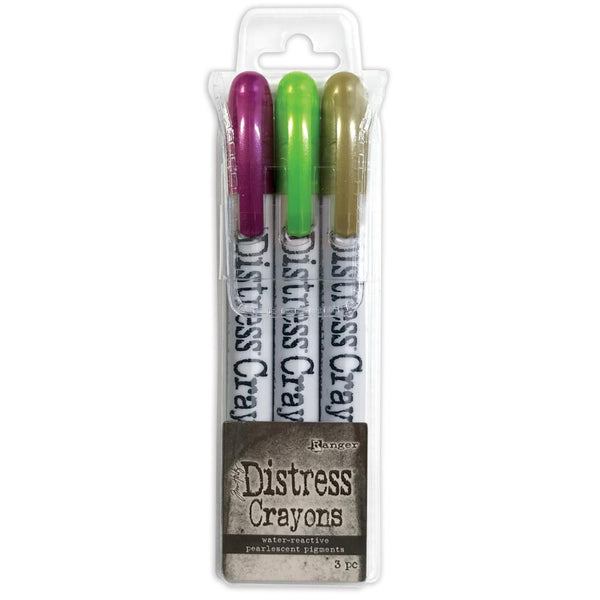 Tim Holtz Distress Crayon Pearl Set, Halloween Set# 4 (TSHK81128)