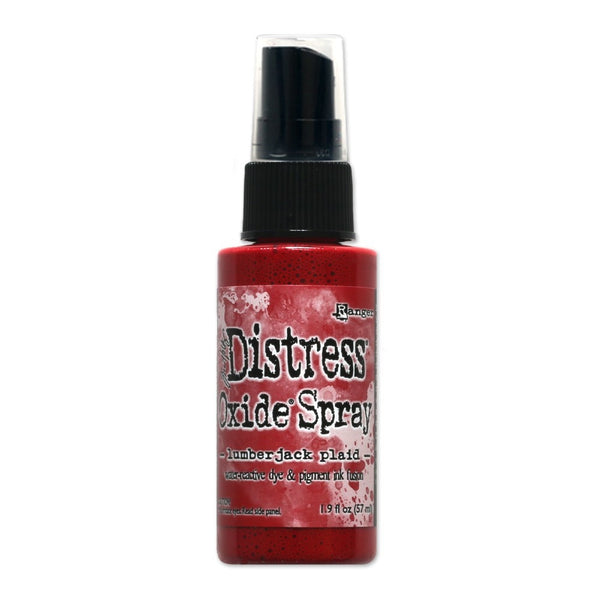 Tim Holtz Distress Oxide Spray 1.9fl oz, Lumberjack Plaid