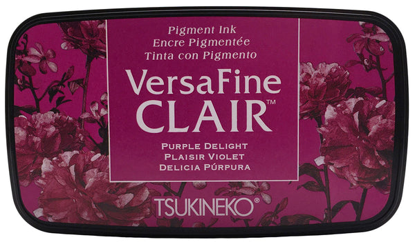 Tsukineko, Versafine Clair Ink Pads, Purple Delight - Scrapbooking Fairies