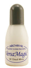 VersaMagic, Archival Pigment Chalk Ink Re-inker, Cloud White