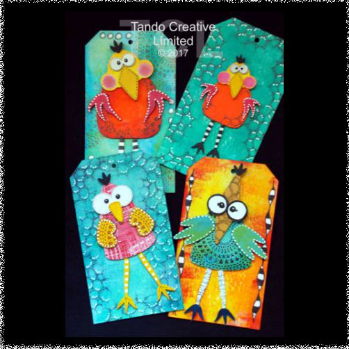 Whimsical Birds Set 2