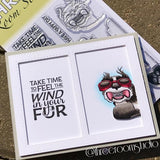 Three Room Studio, "Wind in Your Fur" Clear Stamp Set