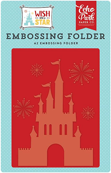Echo Park Paper, Wish Upon A Star, Embossing Folder A2, Dreams Come True