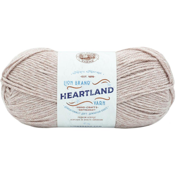 Lion Brand Heartland Yarn, Wolf Trap (Premium Acrylic)
