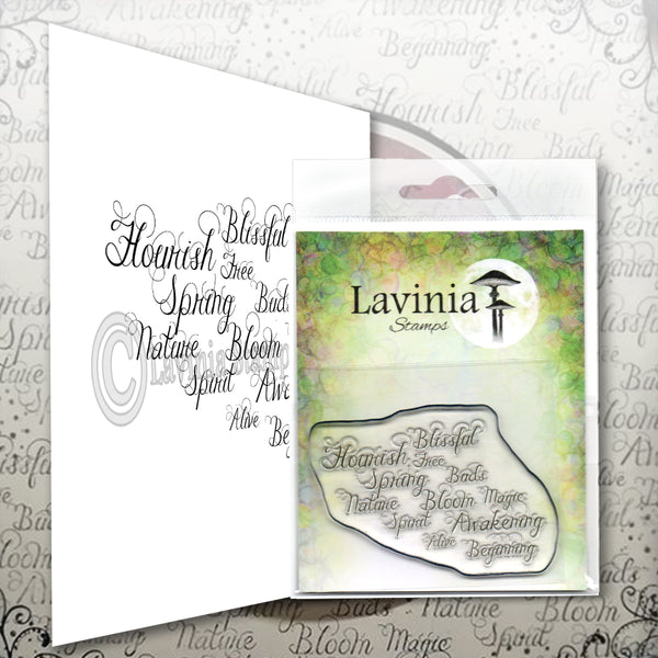 Lavinia Stamps, Words of Spring (LAV593)