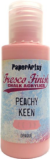 PaperArtsy, Fresco Finish Chalk Acrylics Paint - Peachy Keen