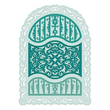 Heartfelt Creations Elegant Gateway Cut & Emboss Dies, Ornate Flourish Gateway