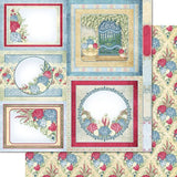 Heartfelt Creations Double-Sided Paper Pad 12"X12" 24/Pkg, Floral Shoppe