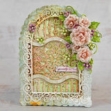 Heartfelt Creations Elegant Gateway Cut & Emboss Dies, Ornate Flourish Gateway