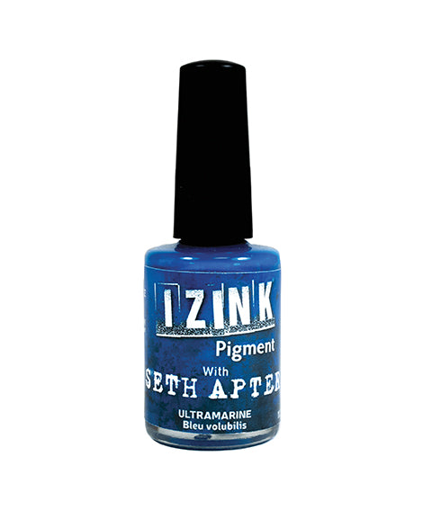IZINK Pigment Seth Apter .39oz, Bleu Volubilis (Ultramarine)