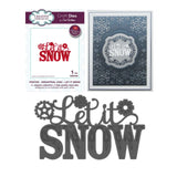 Creative Expressions, Craft Dies by Sue Wilson, Festive - Industrial Chic, Let It Snow