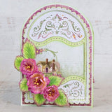 Heartfelt Creations Elegant Gateway Cut & Emboss Dies, Ornate Flourish Gateway