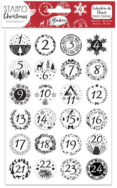Aladine, Stampo Christmas, Advent Calendar (03768)