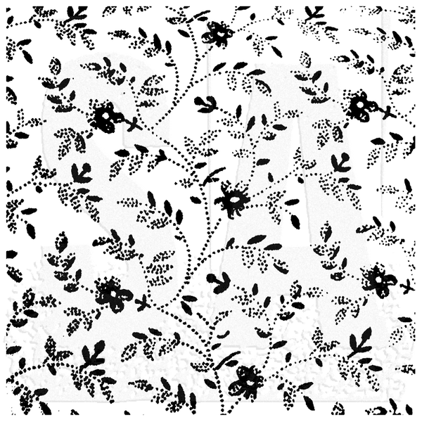 Studio 490 Wendy Vecchi Background Cling Stamp, Faded Floral