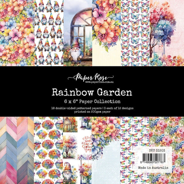 Paper Rose - Rainbow Garden
