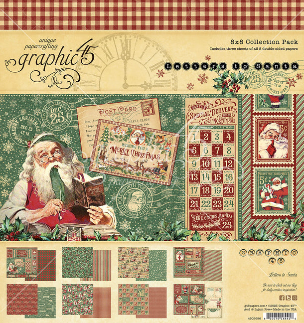 Graphic 45 - Letters to Santa Collection