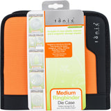 Tonic Studios Medium Ring Binder Die Case, Black & Orange Color - Scrapbooking Fairies