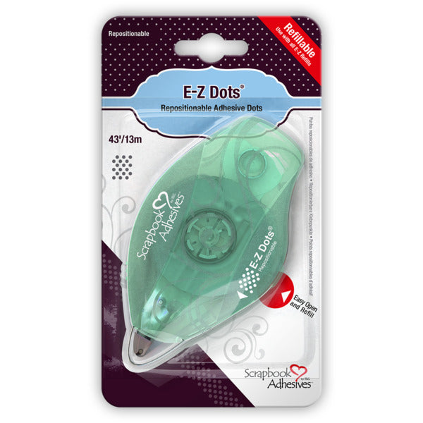 3L Scrapbook Adhesives E-Z Dots Refillable Dispenser, Repositionable, 43' (#01204)