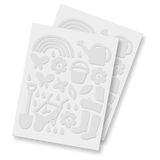 3L Adhesive, Scrapbook Adhesives, 3D Garden Shapes (#01218)