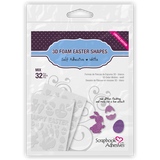 3L Adhesive, Scrapbook Adhesives, 3D Foam Easter Shapes (01220)