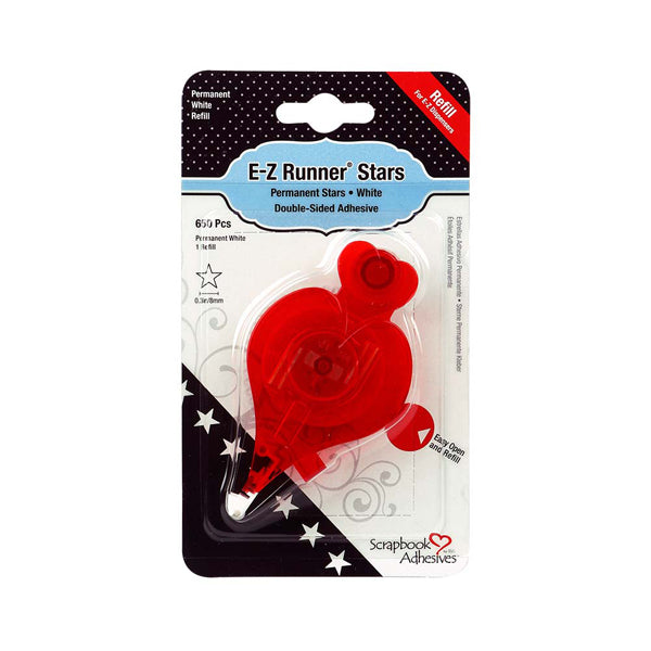 3L Adhesive, Scrapbook Adhesives, E-Z Runner® Stars Refill (01240)