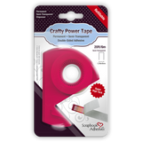 3L Adhesive, Scrapbook Adhesives Crafty Power Tape Dispenser, 20’ (01637)