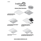 3L Adhesive, Scrapbook Adhesives, 4"x6" Adhesive Sheets (#01680)