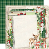 Simple Stories, Simple Vintage Believe Double-Sided Cardstock 12"X12", Filled With Wonder (#25509)