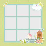 Simple Stories Simple Pages Page Pieces, Tea Garden (24127)