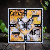 AALL And Create, #DI-111 Splintered Tiles, Designed by Autour De Mwa & Co., Die-cutting Die Set