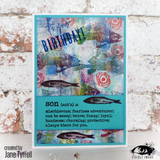 Visible Image, A7 Clear Stamp Set, Son Definition (VIS-SND-01)