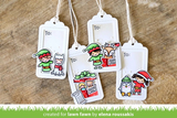 Lawn Fawn, Lawn Cuts Custom Craft Dies, Say What? Gift Tags (LF1780)