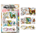 AALL And Create A7 #TP-1446 Photopolymer Clear Stamp Set, Fragments in Transit by Autour De Mwa & Co.