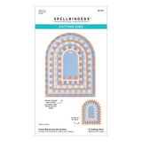 Spellbinders, Etched Dies, Color Block Accent Arches (S5-743)