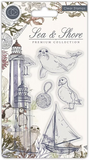 Craft Consortium, Sea & Shore, Clear Stamps, Shore (CCSTMP063)